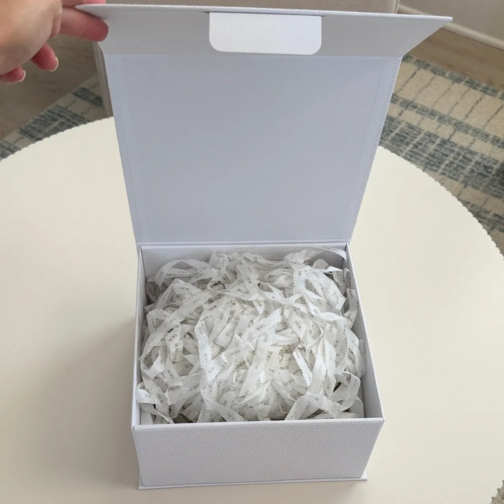 DIOR White Box with Gold Logo